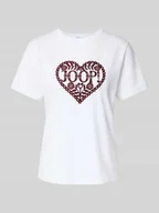 Koszulki i topy damskie - T-shirt z okrągłym dekoltem model ‘Tita’ - miniaturka - grafika 1