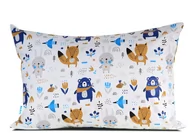 Poszewki na poduszki - Poszewka bawełniana 40x60 Przyjaciele z lasu - miniaturka - grafika 1