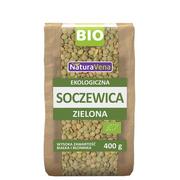 Ziarna i nasiona roślin strączkowych - Lumarko Soczewica Zielona Bio 400 G ! - miniaturka - grafika 1