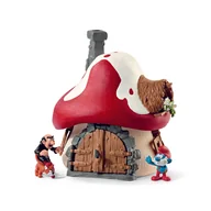 Figurki dla dzieci - Schleich Smerfy Domek Smerfów z figurkami 20803 - miniaturka - grafika 1