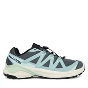 Buty sportowe damskie - Buty do biegania Salomon Examotion W L47962300 Zielony - miniaturka - grafika 1