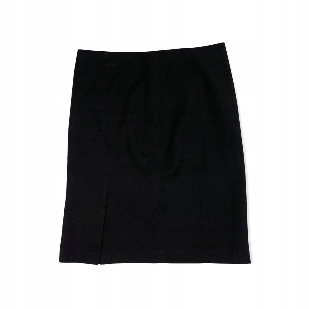 Czarna gładka spódnica damska BLACK LABEL L