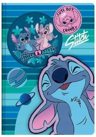 katieページ zeszyt A5 Stitch i Andzia w kratkę 32 kartki LILO I STICH
