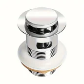 Inne - TEMU Stalowy Odpływ Pop-Up do Zlewu Łazienkowego - Wytrzymały, Łatwy w Montażu, Idealny do Domu i Hotelu - miniaturka - grafika 1