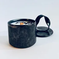 Świece - Ceramiczna świeca zapachowa - kawa - miniaturka - grafika 1