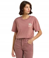 Koszulki i topy damskie - T-shirt Lee VINTAGE TEE 112363834 Henna S - miniaturka - grafika 1