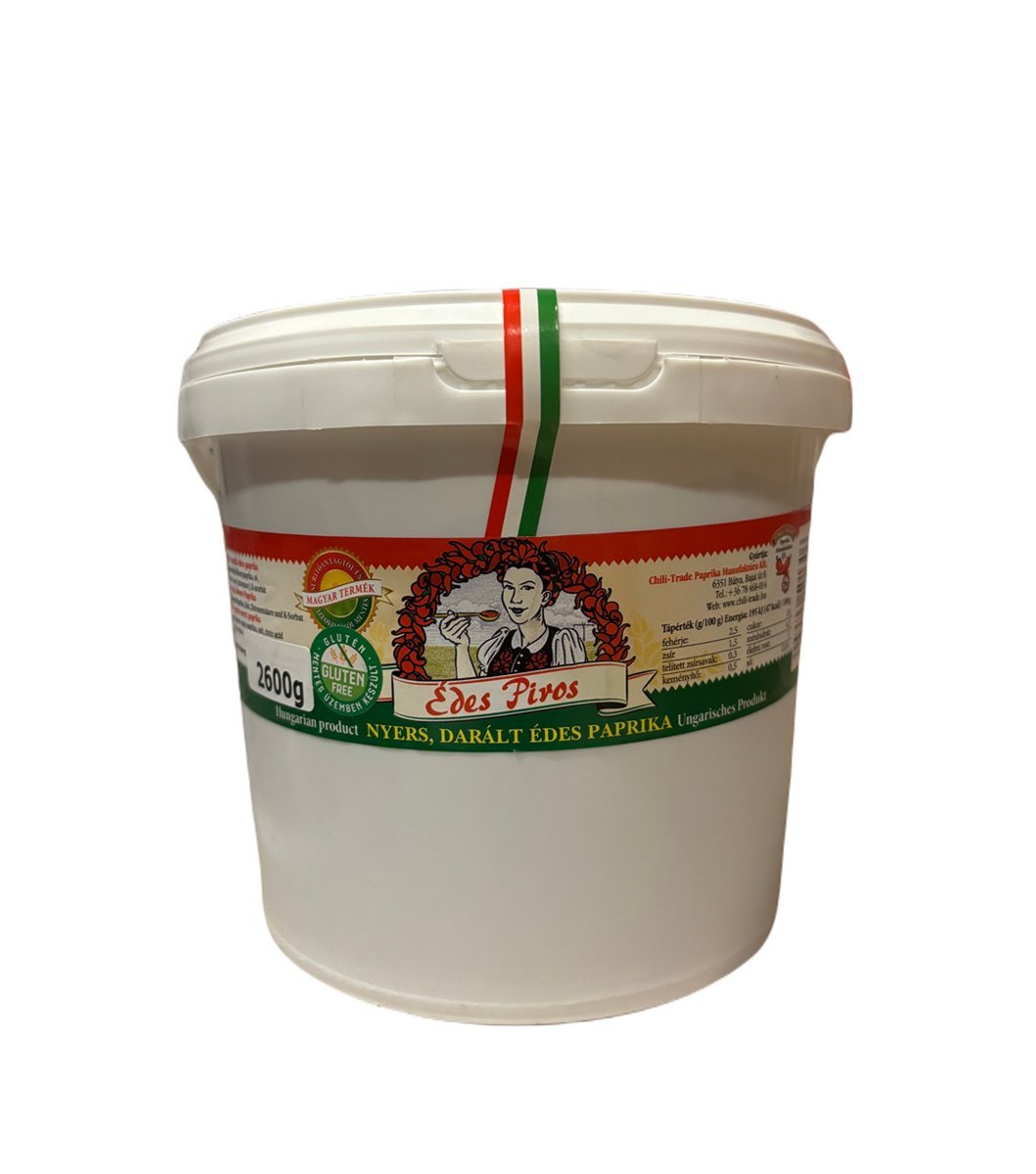 Edes Piros 2,6 kg węgierska pasta paprykowa łagodna