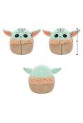 Maskotki i pluszaki - Baby Yoda (Grogu). Squishmallows. Disney. Gwiezdne Wojny, pluszak, 13 cm - miniaturka - grafika 1