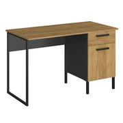 Biurka dla dzieci - Industrialne biurko z szufladą i półką - Opes 7X - miniaturka - grafika 1