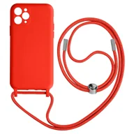 Etui i futerały do telefonów - Etui na iPhone 11 Pro Max Lanyard 80 cm – czerwone - miniaturka - grafika 1