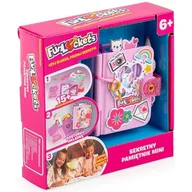 Pamiętniki, dzienniki, listy - Pamiętnik mini sekretny z kluczykiem - miniaturka - grafika 1