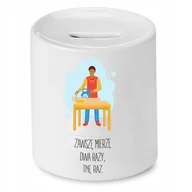 Skarbonki - Dla Okulisty Skarbonka na Urodziny na Prezent z Nadrukiem ze Zdjęciem + Opakowanie na prezent (wzór 04) - miniaturka - grafika 1