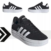 Sneakersy damskie - Buty adidas Court sneakersy na platformie z miękką wyściółką 38 2/3 - miniaturka - grafika 1