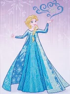 Prace ręczne dla dzieci - Zestaw do diamond painting, Elsa z Krainy Lodu - miniaturka - grafika 1