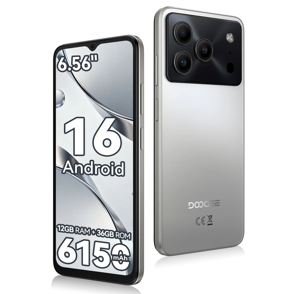 Doogee Note 56 Lite 12/32GB Srebrny