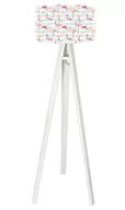Lampy stojące - Macodesign Lampa podłogowa Flamingi tripod-foto-239p-w, 60 W - miniaturka - grafika 1