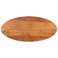 Blaty meblowe i parapety okienne - Blat do stołu, 110x40x2,5 cm, owalny, lite drewno akacjowe - miniaturka - grafika 1