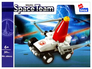 ALLEBLOX Klocki konstrukcyjne Kosmos - Klocki - miniaturka - grafika 3