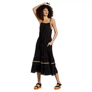 Superdry Sukienka damska Ameera Cami, czarny, XS - Sukienki - miniaturka - grafika 1
