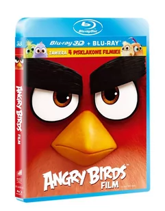 IMPERIAL CINEPIX Angry Birds Film 3D Blu-Ray) Clay Kaytis Fergal Reilly - Filmy animowane Blu-Ray - miniaturka - grafika 1