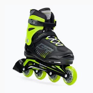 Rolki dziecięce Bladerunner by Rollerblade Phoenix black/green - Rolki - miniaturka - grafika 1