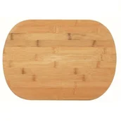 Deski do krojenia - Deska bambusowa do krojenia Panda 35 x 25 x 2 cm owalna AMBITION - miniaturka - grafika 1
