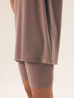 Dresy damskie - Komplet domowy damski Nueva Henderson jasny brąz XL - miniaturka - grafika 1