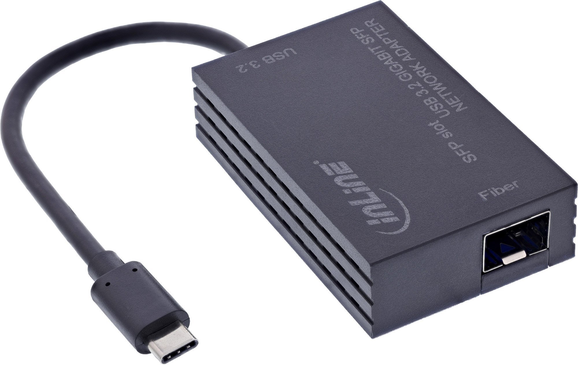InLine USB-C do SFP Gigabit Fiber adapter sieciowy 10/100/1000 Mb/s