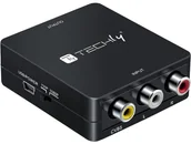 Inne akcesoria audio-wideo - Techly Konwerter AV Composite video i audio 3x RCA na HDMI 1080p - miniaturka - grafika 1