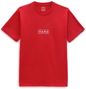 t-shirt VANS CLASSIC EASY BOX TEE Chilli Pepper/White - Koszulki męskie - miniaturka - grafika 1
