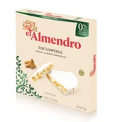 Desery dla dzieci - Imperial Almond Turron - Kruchy Nugat Migdałowy Bez Dodatku Cukru 200g - miniaturka - grafika 1