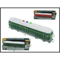 Lokomotywa 24cm ze światłem i z dźwiękiem 2kolory - Pociągi dla dzieci - miniaturka - grafika 1