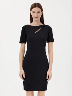 Calvin Klein Sukienka koktajlowa K20K208174 Czarny Regular Fit - Sukienki - miniaturka - grafika 1