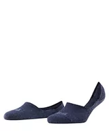 Skarpetki damskie - FALKE Kobiety Stopki Step High Cut W IN Zrównoważona Bawełna niewidoczne jednokolorowe 1 Para, Niebieski (Navy Melange 6127), 39-40 - miniaturka - grafika 1