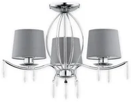 Lampy sufitowe - Lemir Agila żyrandol 3-punktowy O2483 W3 CH O2483 W3 CH - miniaturka - grafika 1