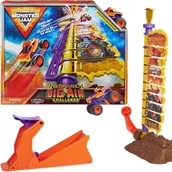 Zabawki konstrukcyjne - Monster Jam truck El Toro Loco Big Air Challenge rampa, wyrzutnia i pojazd - miniaturka - grafika 1