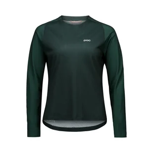Damska Koszulka z długim rękawem POC W'S MOTION AIR L/S JERSEY 53319_1467 – Zielony - Koszulki i topy damskie - miniaturka - grafika 1