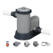 Inne akcesoria do nawadniania - Bestway Inflatables & Material Corp POMPA Z FILTREM III MAX 36300L (58389) - miniaturka - grafika 1