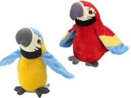 Zabawki interaktywne dla dzieci - Zabawkowa Gadająca PAPUGA PRZEDRZEŹNIACZ GADUŁA POWTARZA NAGRYWA interaktywna - miniaturka - grafika 1