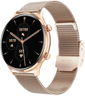 Hagen HC78.110.1110.5310-SET Smartwatch HC78 Różowe Złoto - Smartwatch - miniaturka - grafika 1
