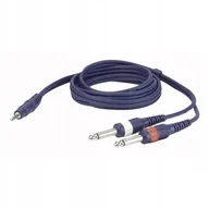 Akcesoria do nagłośnienia - Dap Audio DAP FL31 - Kabel stereo mini Jack > 2 mono Jack L/R 3 m FL313 - miniaturka - grafika 1