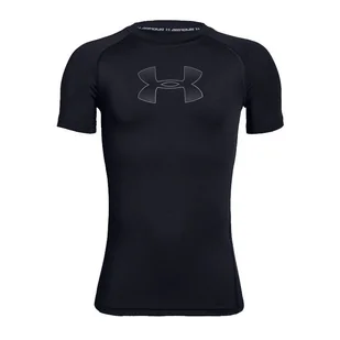 Under Armour JR HeatGear Armour T-shirt kr.rękaw 004 : Rozmiar - 140 cm - Pozostała odzież narciarska - miniaturka - grafika 1