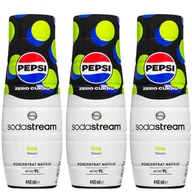 Syropy i koncentraty owocowe - 3x Syrop do SodaStream Pepsi MAX Limonka 440 ml - miniaturka - grafika 1