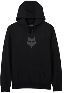 bluza męska FOX HEAD FLEECE PO HOOD Black/Black - Bluzy męskie - miniaturka - grafika 1