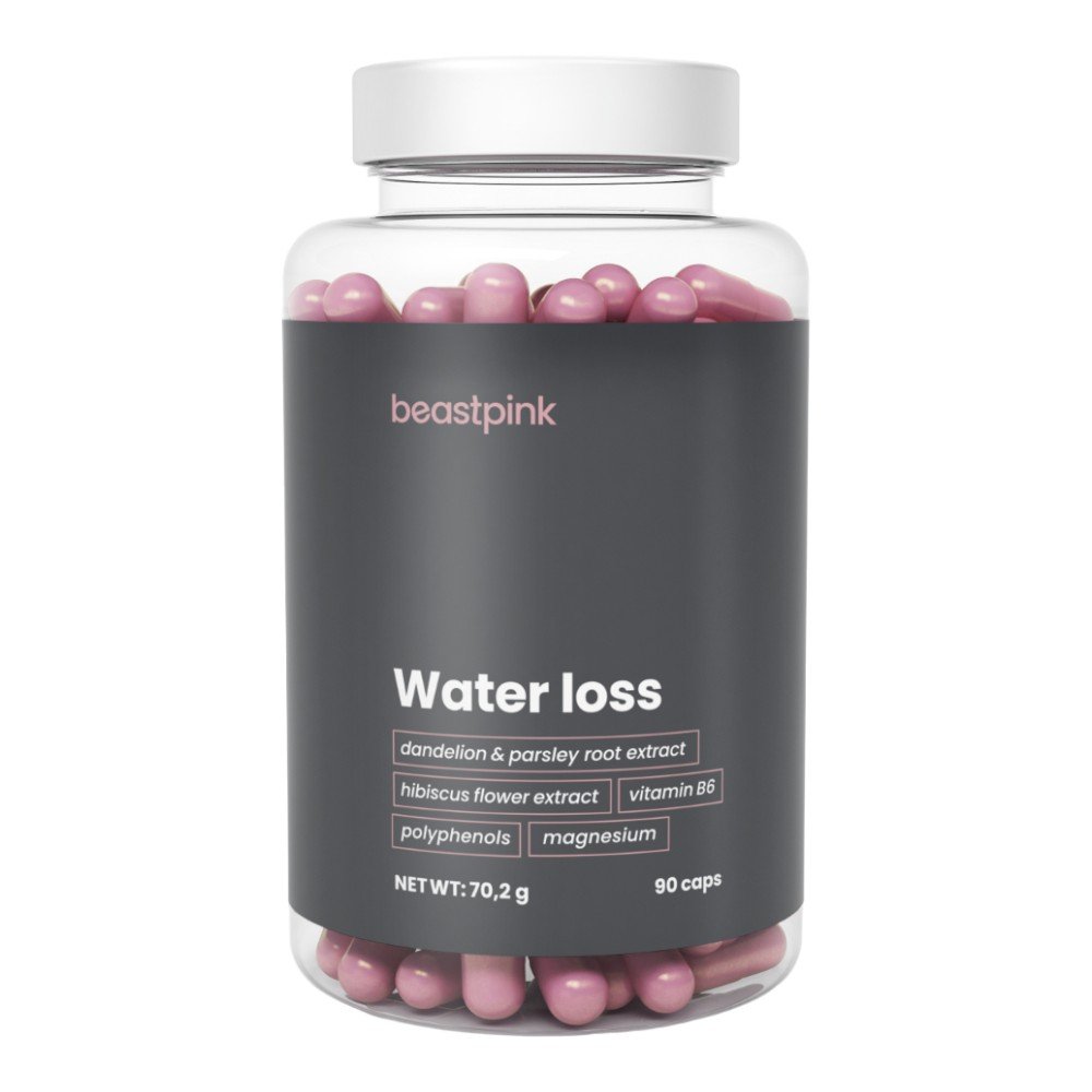 GymBeam Water Loss BeastPink Kapsułki, 90 szt.