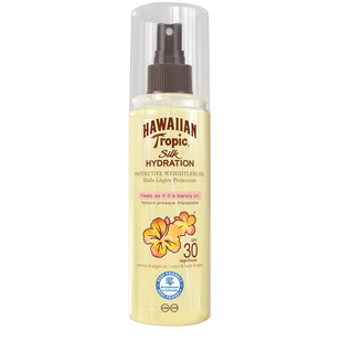 Hawaiian Tropic Suchy olejek ochronny w mgiełce SPF 30 150 ml - Balsamy i kremy do opalania - miniaturka - grafika 1