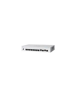 Cisco switch CBS350-8S-E-2G-EU, 8xGbE SFP, 2xGbE RJ45/SFP (CBS3508SE2GEURF) - Switche - miniaturka - grafika 1