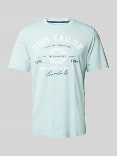 T-shirt z nadrukowanym napisem męski - Koszulki męskie - miniaturka - grafika 1