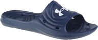 Klapki i japonki męskie - Under Armour Under Armour Locker IV SL 3023758-401 Granatowe 45 - miniaturka - grafika 1