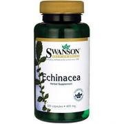 Przeziębienie i grypa - Swanson, Usa Echinacea 400 mg - suplement diety 100 kaps. - miniaturka - grafika 1